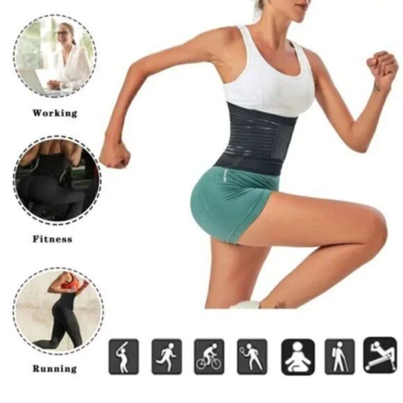 New Waist Trainer Belt for Women Workout Girdle - Picture 2 of 7